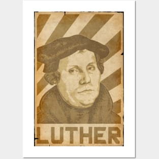 Martin Luther Retro Propaganda Posters and Art